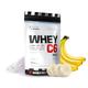 HI TEC NUTRITION Whey C-6 Eiweiss Protein Pulver 1kg - Whey Protein Pulver aus 6 Molkenproteinen mit BCAA und EEA Aminosäuren Eiweißpulver - 1000g Proteinshake mit Bananengeschmack