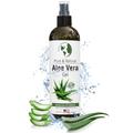 Earth's Daughter Aloe Vera Gel - 99.75% Organic, 12 Oz Great For Face, Hair, Acne, Sunburn, Bug Bites, Rashes, Eczema