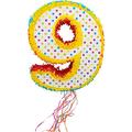 Folat Piñata * ZAHL 9 * für den 9. Kindergeburtstag