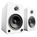 Kanto Living YU6 2-Way Powered Bookshelf Speakers (Matte White, Pair) YU6MW