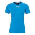 Kempa FanSport24 Kempa Handball Polyester Shirt Kurzarm Training Top Rundhals Frauen blau Größe M
