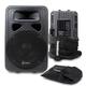 Skytec SP1200A 12" Active PA Speakers (Pair) with Built-in Crossover, and Bags 1200W
