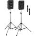 Anchor Audio LIB-DP2-AIR-HH Liberty Deluxe AIR Package 2 Portable Bluetooth PA System wi LIB-DP2-AIR-HH