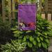 Caroline's Treasures Fruits & Vegetables 2-Sided Polyester 15 x 11 in. Garden Flag in Indigo/Pink | 15 H x 11 W in | Wayfair BB5132GF