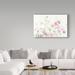 House of Hampton® 'Queen Annes Lace & Cosmos' Acrylic Painting Print on Wrapped Canvas Metal | 22 H x 32 W x 2 D in | Wayfair