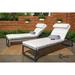 Lark Manor™ Antxon 80" Long Reclining Chaise Lounge Set Sunbrella w/ Cushions Metal/Wicker/Rattan | 37 H x 24 W x 80 D in | Outdoor Furniture | Wayfair