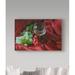 Fleur De Lis Living 'Red Satin & Grapes' Acrylic Painting Print on Wrapped Canvas Canvas | 12 H x 19 W x 2 D in | Wayfair