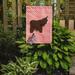 Caroline's Treasures Poitou Poiteuin Donkey 2-Sided Polyester 15 x 11 in. Garden Flag in Pink | 15 H x 11 W in | Wayfair BB7852GF