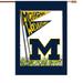 Michigan Wolverines 28" x 40" Double-Sided House Flag