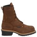 Carolina Elm 8" Insulated Logger - Mens 11 Brown Boot E2