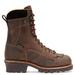 Carolina Birch 8" Composite Toe Logger - Mens 13 Brown Boot E2