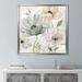 Ophelia & Co. 'Garden II' Watercolor Painting Print Canvas in Gray | 27.5 H x 27.5 W x 2 D in | Wayfair 7AF6C4CA4C97438C9490B8ADD7E07231