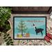 East Urban Home Llama Q Ara Christmas Non-Slip Outdoor Door Mat Synthetics | Rectangle 18" x 27" | Wayfair 45C48D5696F04074975E038260909FDB