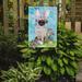 The Holiday Aisle® SantaMarina Bunny 2-Sided Polyester 15 x 11 in. Garden Flag in Blue | 15 H x 11 W in | Wayfair A8E0AFF7D84A4F978B0B1839584546FB