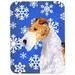 The Holiday Aisle® The Holiday Aisle Ashlynn Fox Terrier Glass Cutting Board Glass | 0.15 H x 11.25 W in | Wayfair 82B4F779120B4DEEAD177A9A53A41DBC