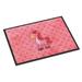 Zoomie Kids Bastien Horse Watercolor Non-Slip Outdoor Door Mat Synthetics | 0.25" H x 27" W x 18" D | Wayfair 7128F2B901CB4465AA55270B74CC3B9C