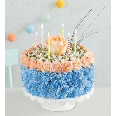 1-800-Flowers Birthday Delivery Birthday Wishes Flower Cake Coastal Large