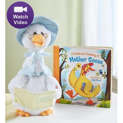 1-800-Flowers Everyday Gift Delivery Animated Mother Goose Storyteller Animated Plush & Book | Happiness Delivered To Their Door