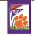 Clemson Tigers 28" x 40" Double-Sided House Flag