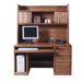 Loon Peak® Gediz 42" H x 56" W Hutch Wood in Brown | 42 H x 56 W x 13 D in | Wayfair CA4BDD65EFA3458CBB43625CB4309C9C