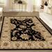 Black/White 118 x 0.31 in Indoor Area Rug - Astoria Grand Weisgerber Oriental Black/Beige Area Rug | 118 W x 0.31 D in | Wayfair