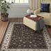 Brown/White 39 x 0.43 in Area Rug - Charlton Home® Ackermanville Brown/Ivory Area Rug, Polypropylene | 39 W x 0.43 D in | Wayfair