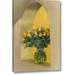 Fleur De Lis Living Mexico Arrangement of Roses by Don Paulson - Print on Canvas in Yellow | 16 H x 11 W x 1.5 D in | Wayfair