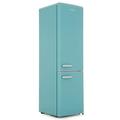 Amica FKR29653DEB 55 Centimeter Duck Egg Blue 60/40 Retro Freestanding Fridge Freezer