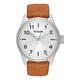 NIXON Mens Analogue Quartz Watch with Leather Strap A975-2853-00