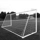 Aoneky Soccer Goal Net 24x8Ft/16x7Ft /12x6Ft/10x6.5Ft, 2mm, 2.5mm, 3mm Polyethylene Cord, 5.5x5.5in Square Mesh - Full Size Football Goal Post Netting - NOT Include Post (24 x 8Ft - 3mm Cord)