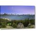 Millwood Pines 'WA, Olympic NP Moonrise Viewed from Deer Park' by Don Paulson Photographic Print on Wrapped Canvas in Blue/Green | Wayfair