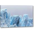 Ebern Designs Alaska, Glacier Bay NP Margerie Glacier by Don Paulson - Graphic Art Print on Canvas in Blue | 16 H x 24 W in | Wayfair