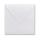 Square Envelopes 150 x 150 mm, White, Wet Adhesive 200 StÃŒck brilliant white