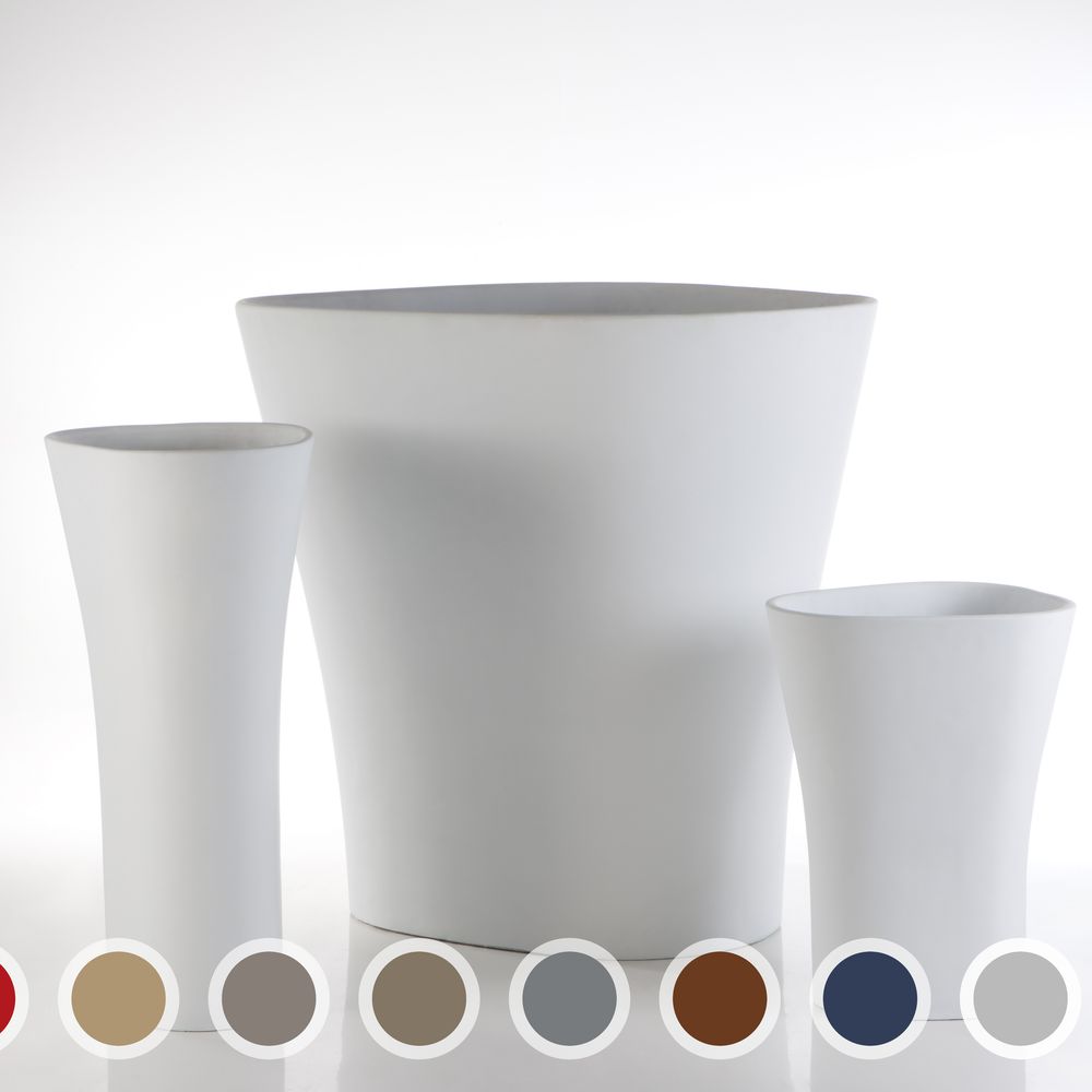 Vondom »BONES« Outdoor Pflanzengefäss S / Basic Matt / Ice / B 44 x H 70 x T 52 cm Image