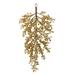 Vickerman 549872 - 33" Gold Glitter Berry TearDrop Outdoor (L180908) Christmas Teardrops