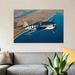 East Urban Home A Grumman F6F Hellcat Fighter Plane by Scott Germain - Photograph Print on Canvas in Blue/Brown | 8 H x 12 W x 0.75 D in | Wayfair