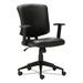 Alera® Task Chair Upholstered/Metal in Black | 35.5 H x 24 W x 23.5 D in | Wayfair ALETE4819