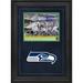 Seattle Seahawks 8'' x 10'' Deluxe Horizontal Photograph Frame with Team Logo