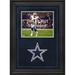 Dallas Cowboys 8'' x 10'' Deluxe Horizontal Photograph Frame with Team Logo