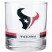 Houston Texans Banded Rocks Glass