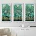 Ebern Designs Tree Grove by Elizabeth Medley - Picture Frame Multi-Piece Image Print Plastic/Acrylic in Green | 33.5 H x 52.5 W x 1 D in | Wayfair