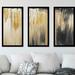 Mercer41 'Gold Paysage I' Acrylic Painting Print Multi-Piece Image Plastic/Acrylic in Yellow | 33.5 H x 52.5 W x 1 D in | Wayfair