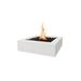 The Outdoor Plus Quad 12" Concrete Propane/Natural Gas Fire Pit Concrete in Gray/White | 12 H x 42 W x 42 D in | Wayfair OPT-QD42-LIM-NG