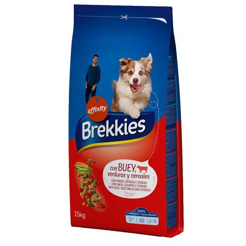15kg Mix Beef Affinity Brekkies Hundefutter trocken