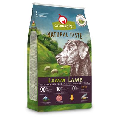 12kg Natural Taste Lamm Granatapet Hundefutter trocken