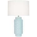 Robert Abbey Dolly Baby Blue Ceramic Table Lamp