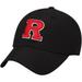 Men's Top of the World Black Rutgers Scarlet Knights Primary Logo Staple Adjustable Hat
