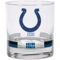 Indianapolis Colts Banded Rocks Glass