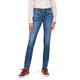 G-STAR RAW Damen Midge Saddle Straight Jeans, Mehrfarben (medium indigo aged D07145-8968-6028), 33W / 32L