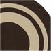 Brown/White 48 x 0.5 in Area Rug - Ebern Designs Don Indoor/Outdoor Reversible Area Rug - Earth Brown | 48 W x 0.5 D in | Wayfair